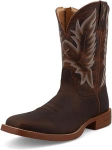 Ботинки Twisted X Men's 11 Tech X, широкий квадратный носок с Tech X, коричневый