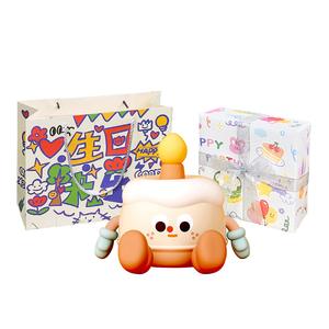 Настольное креативное украшение Jane turns, Cake Night Light [Birthday Handmade + Happy Gift Bag]