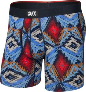 Боксеры SAXX UNDERWEAR Vibe Xtra Soft Comfort Boxer Brief Fly, цвет Mesa Mosaic/Multi