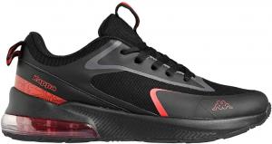 Кроссовки Kappa Men's Sporty Sports Footwear, черный/красный