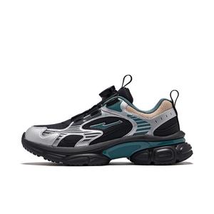 Низкие кроссовки Anti Kick Support для детей и подростков ERKE KIDS, черный/серебряный