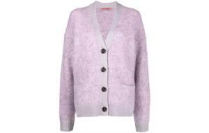 Футболка вязаная женская фиолетовая Acne Studios