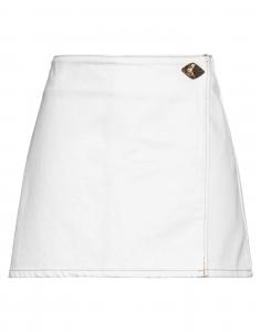 Юбка джинсовая Ganni, белый