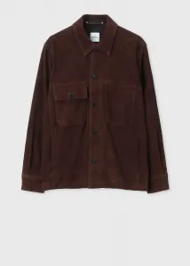 Асимметричная куртка из козьей замши с карманами