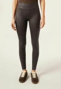 Брюки-Леггинсы scrunch mit beschichtungseffekt Calzedonia, Brown