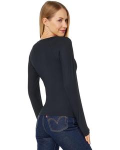 Топ Lucky Brand Keyhole Halter Top, цвет Jet Black