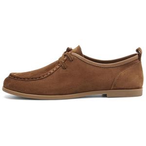 Rosa Bianca Кенгуру обувь повседневные туфли женские карамельные с овчинной стелькой высота каблука 1,4 см, цвет Caramel (Sheepskin Insole)