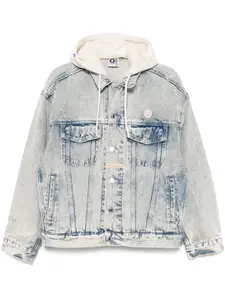 Джинсовая куртка Aapenow AAPE BY *A BATHING APE, синий