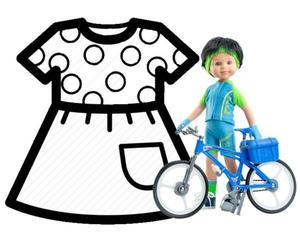 Одежда для куклы Paola Reina 32 см 54659