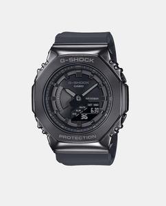GM Series GM-S2100B-8AER Женские часы из черного каучука Casio, черный