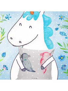 Подушка Mr. & Mrs. Panda, серый пастельный