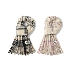 Jeep Вязаный шарф унисекс, 2 Pack (Black+Pink)