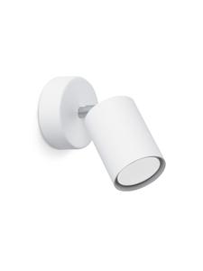 Настенный светильник VIRTA 1, белый (Д) 8 см (Ш) 8 см (В) 15,5 см
