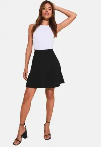 Юбка-Трапеция силуэта «скейтер» для невысоких девушек Lipsy, Black