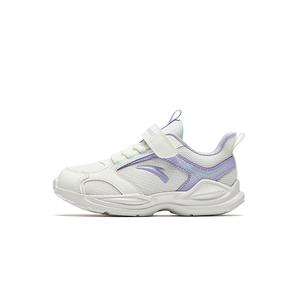 Дышащие легкие амортизирующие низкие детские беговые кроссовки для детей 3-7 лет Antakids, айвори белый/fresh фиолетовый/freshwater зеленый