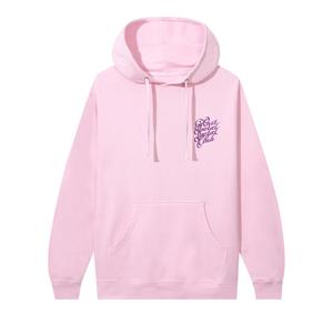Толстовка с ресницами Anti Social Social Club, цвет Розовый