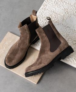 Ботинки с рифленой подошвой и круглым носком по бокам Fabio Rusconi, цвет Oks