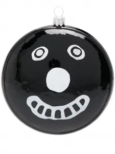 Новогодний шар с принтом, 10х10 см, 10 Corso Como, черный