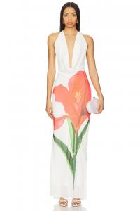 Макси-платье Jasmina от Runaway The Label, red lily