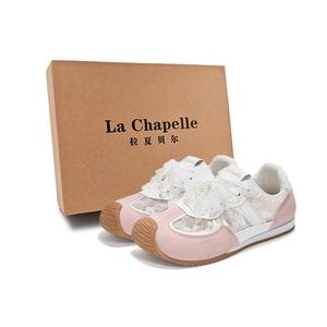 La Chapelle Нескользящие, износостойкие, легкие, низкие повседневные туфли, женские, розовые