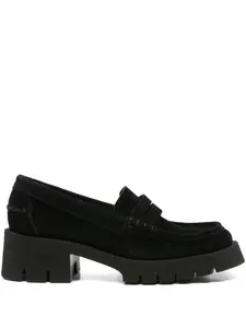 Туфли на каблуке с пенни-стрэпом Pedro Garcia, черный