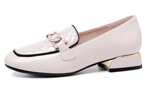 Туфли женские повседневные Women's Casual Shoes Women's Guci Tianlun, бежевый