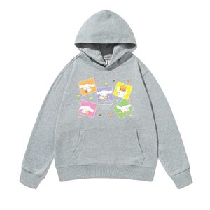 Свитшот Cinnamoroll Yugui Dog Unisex Sanrio, серый