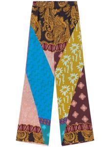 Брюки-палаццо Donde Esteban Estrellitas, коричневый