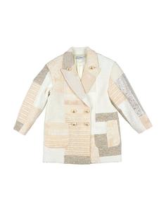 Пальто для девочек Dolce&Gabbana, бежевый