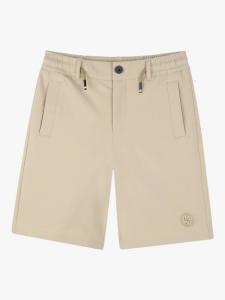 Детские хлопковые шорты BOSS из флиса HUGO BOSS, Sand
