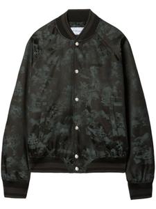 Off-White бомбер Fresco, черный