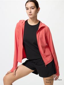 Толстовка AIRism Ultra Stretch с UV-защитой Uniqlo, 14 red