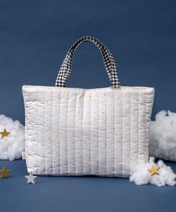 Сумка для уроков квилтинга Panpantutu, цвет Star Gray X Gingham