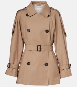Тренчкот Caroline из хлопковой смеси Max Mara, Light Camel