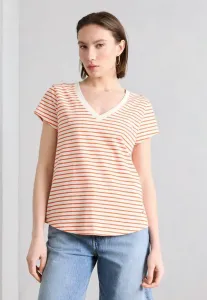 Футболка в полоску Mos Mosh, Spicy Orange