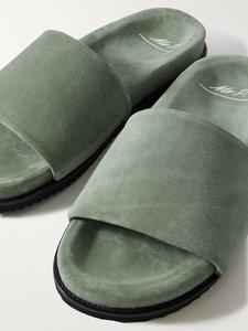 Сандалии David Regenerated Suede by evolo MR P., зеленый