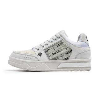 LUOMAIKE Низкие скейтерские кроссовки унисекс белые, цвет White