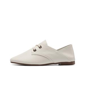 Повседневные однобортные туфли женские ZHR, Beige