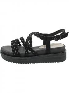 Tamaris Черные сандалии