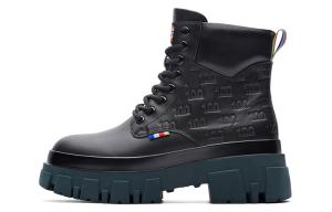 Ботинки женские Dickies Martin с узором, черный