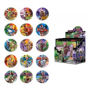 Коллекция значков Kamen Rider Double Rider 15th Anniversary Mystery Box - одиночный Mystery Box/полный бокс 6 шт KAYOU