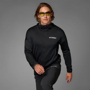 Куртка Adidas Terrex Xperior CLIMAWARM Light Fleece Hooded Jacket, черный
