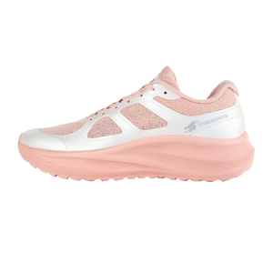 TREEPERI Кроссовки женские низкие, розовые, экрю