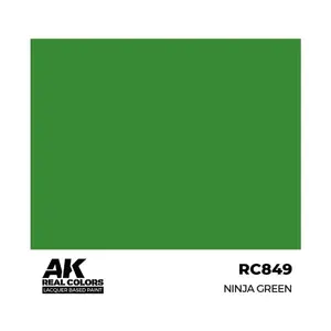 Ниндзя Грин, Paint - Real Color, Dropper Bottles (AK-Interactive)