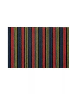 Ворсистый коврик в полоску с лентой, 18 x 28 дюймов Chilewich, мультиколор