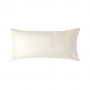 Наволочка HOMESCAPES Египетский хлопок плотность нити 1000 ваниль 40 х 80 см