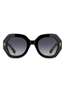 Солнцезащитные очки в геометричной оправе Etro, черный