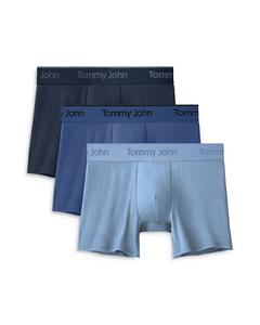 Second Skin Essentials Боксеры 4", упаковка 3 шт. Tommy John, мультиколор