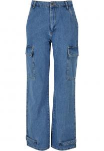 Джинсы карго свободного кроя DEF, Blue Denim