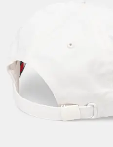 Хлопковая бейсболка Tommy Jeans, белый
